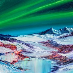 Our Memory by Philip Gray - Original Painting on Box Canvas sized 20x20 inches. Available from Whitewall Galleries